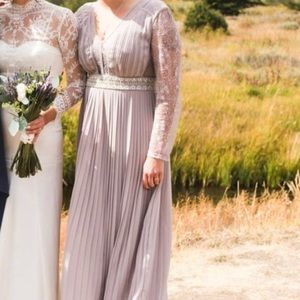 Size 10 ASOS lavender dress